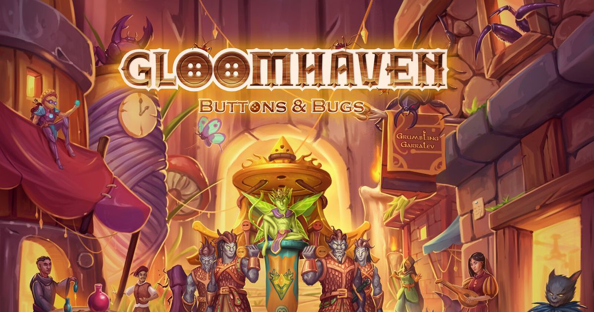 Cover art for Gloomhaven: Buttons & Bugs